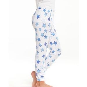 NWT Chaser blue stars jogger pants size medium